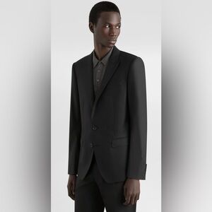 Dolce & Gabbana Charcoal Men's Martini Will and Silk Suit Jacket